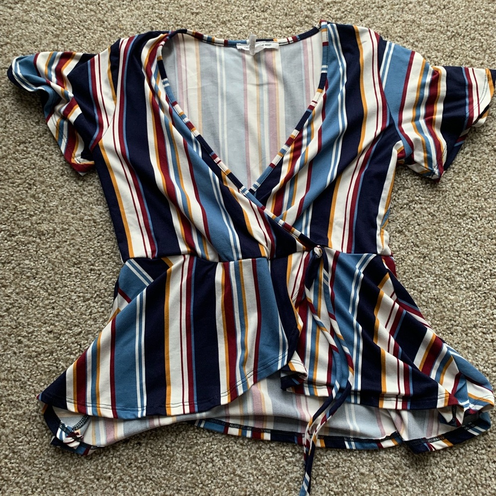 Stripped top!
